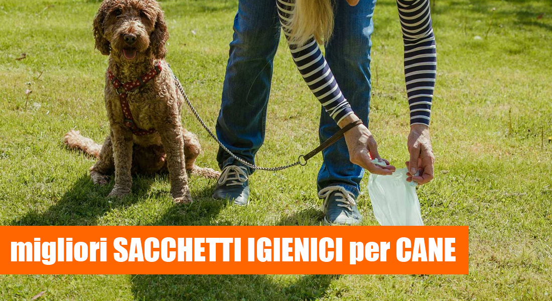 Sacchetti Cane Biodegradabili Cacca, 200 Sacchetti Per Cani Con Manico  Facile Da Annodare - Certificato USDA 38% Biobased Bustine Cane, 15 x 8  Pollici